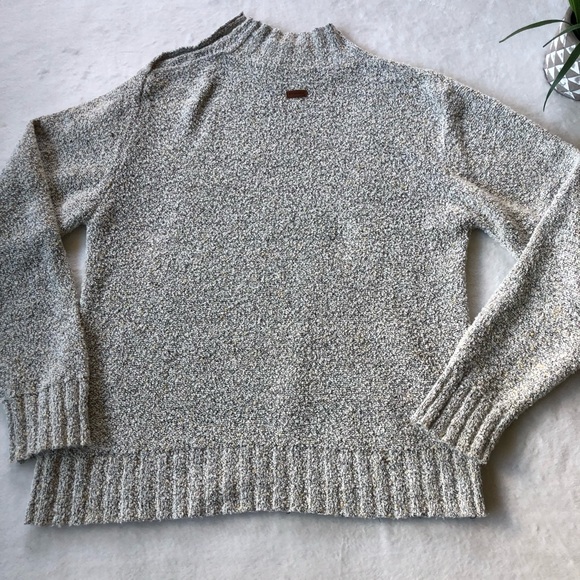 Columbia Marled Split Button Mockneck Sweater - Picture 6 of 8